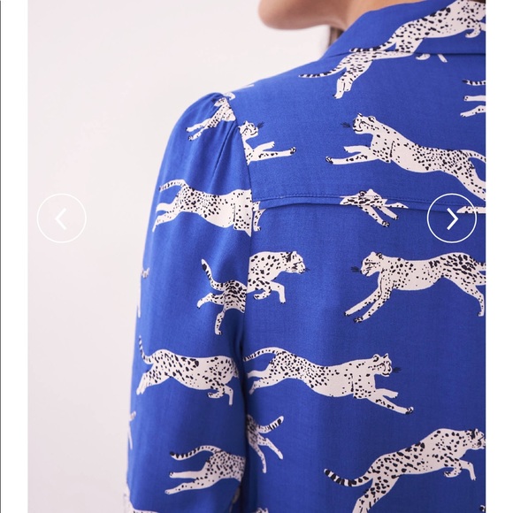 Cheetah Shirt Dress - Picture 6 of 14